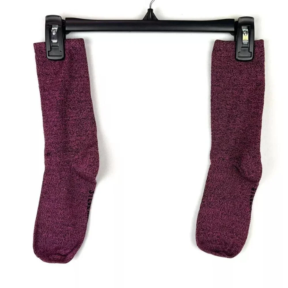 Steve Madden Women’s 3 Pack Crew Socks, Grey, Black, Pink Size 5-10